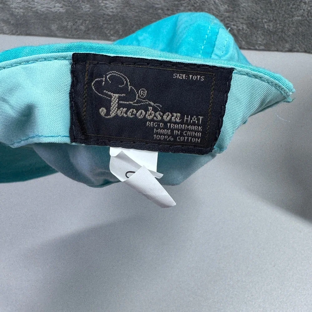 Jacobson Hat Newport Aquarium Blue Tie Dye Sea Turtle Kids Cap Adjustable Tots